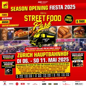 Zürich Street Food Park 13. Zürich Street Food Park - Season Opening Fiesta 2025