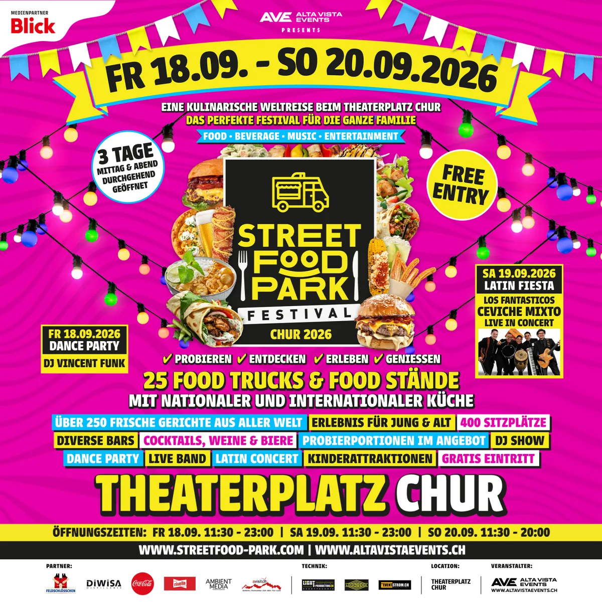 Alta Vista Events AG 2. Street Food Park Festival Chur