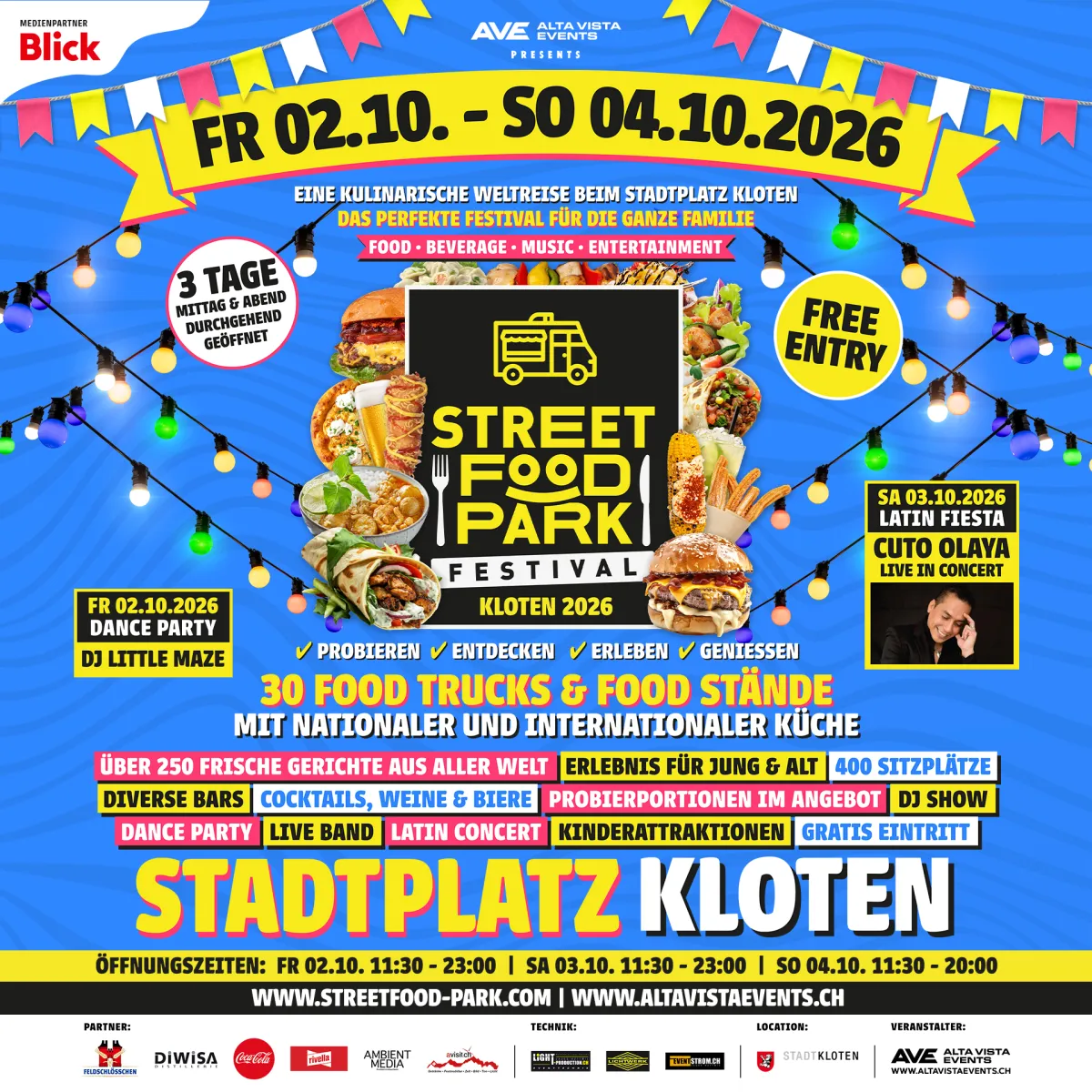 Alta Vista Events AG 2. Street Food Park Festival Kloten