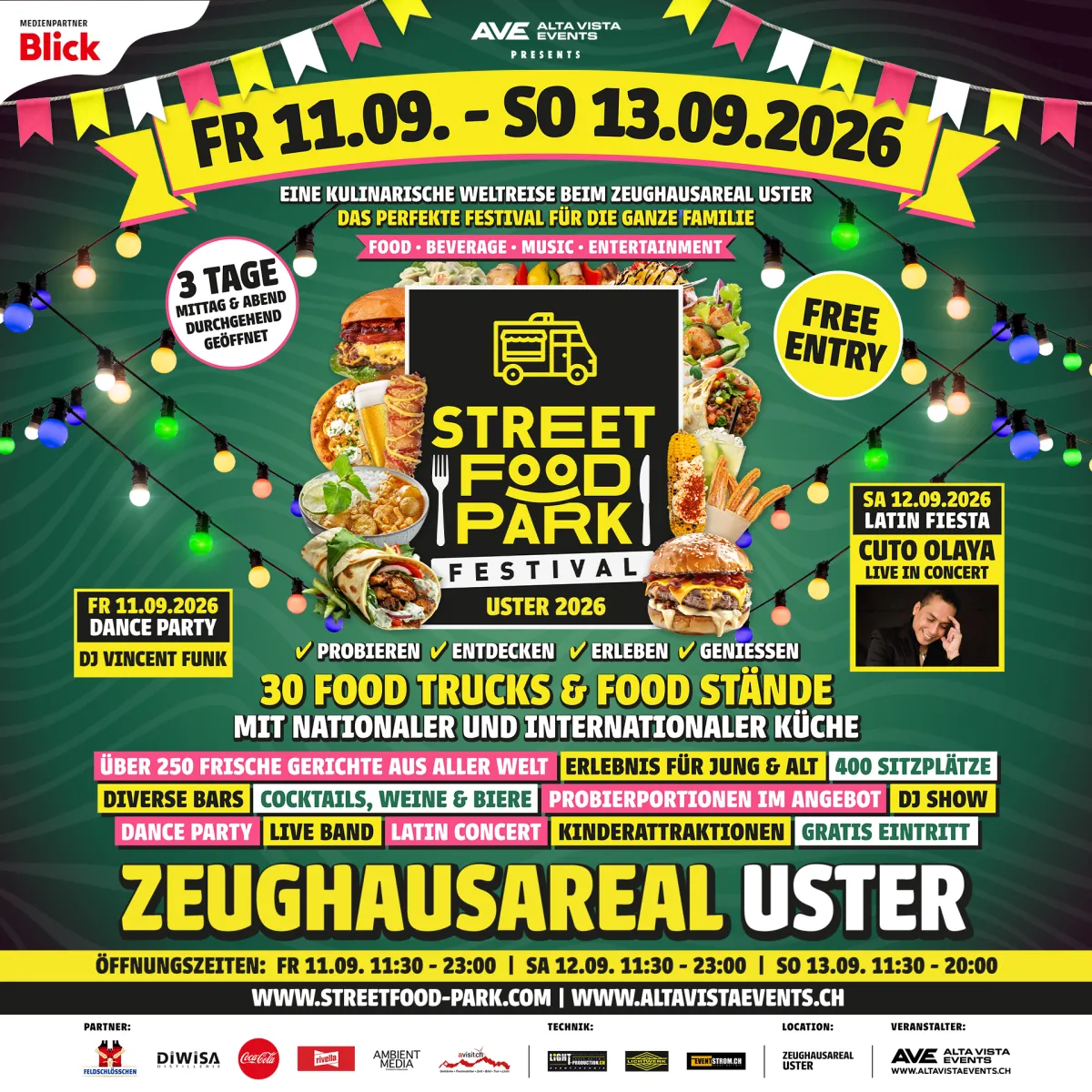 Alta Vista Events AG 2. Street Food Park Festival Uster