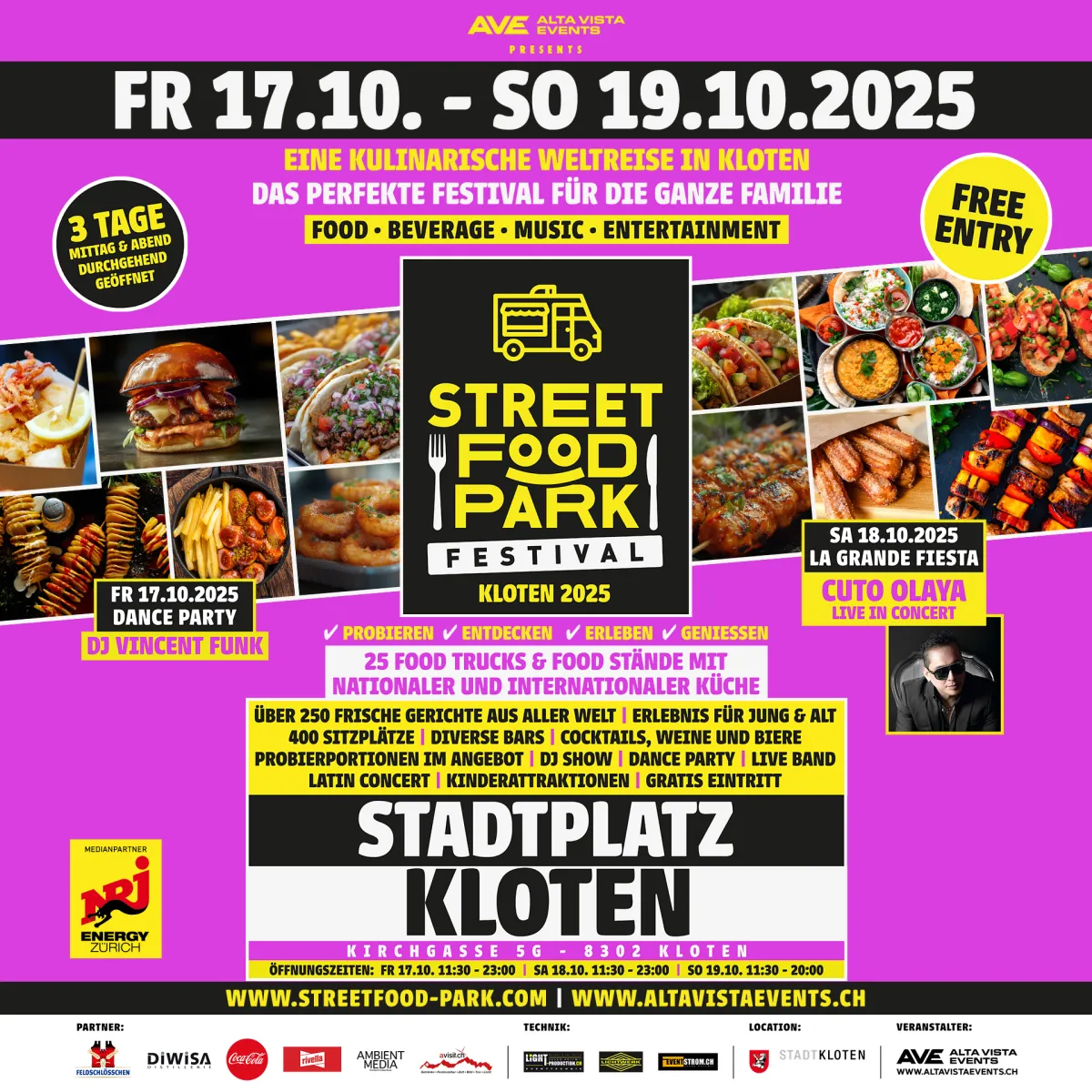 Alta Vista Events GmbH 1. Street Food Park Festival Kloten