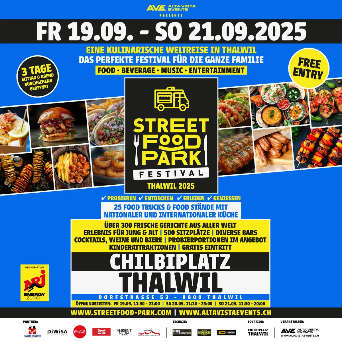 Alta Vista Events GmbH 1. Street Food Park Festival Thalwil