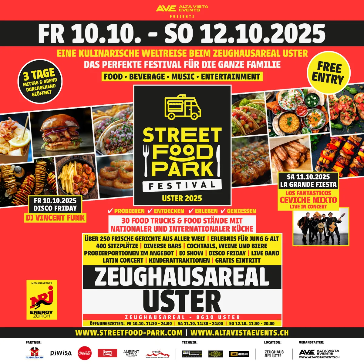 Alta Vista Events GmbH 1. Street Food Park Festival Uster
