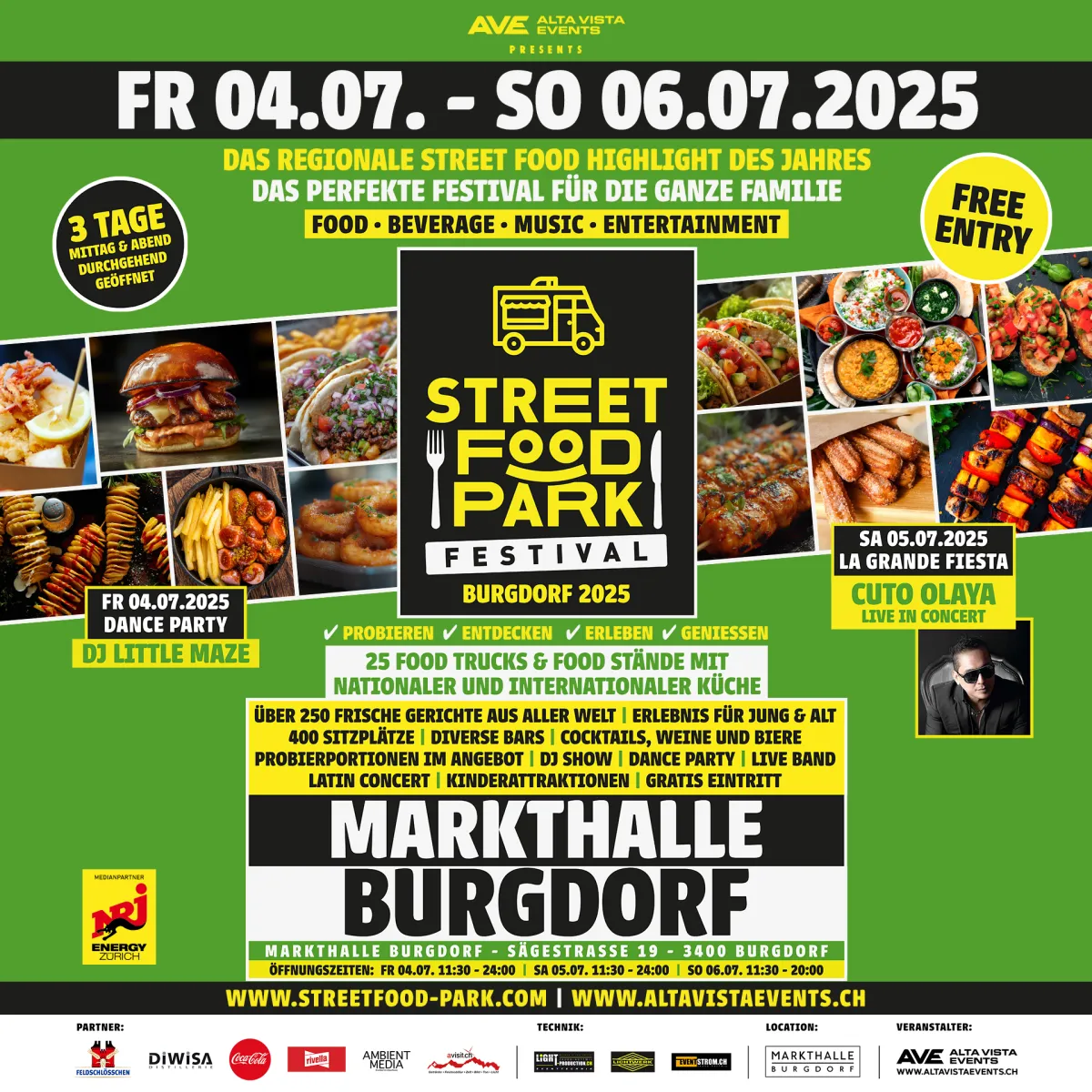 Alta Vista Events GmbH 2. Street Food Park Festival Burgdorf
