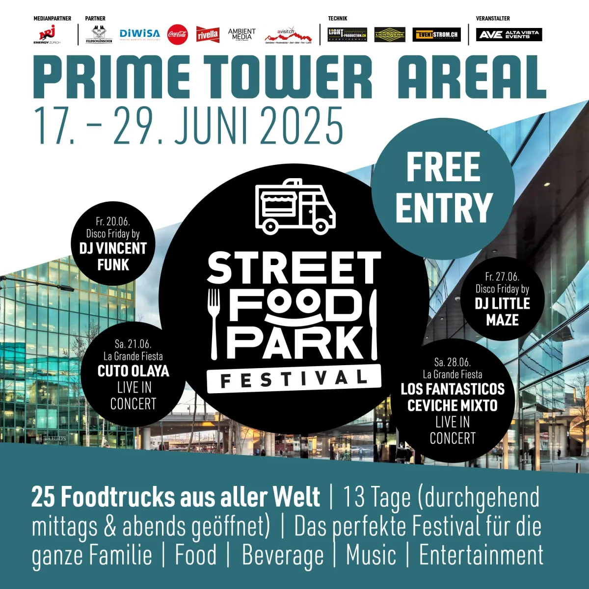 Alta Vista Events GmbH 2. Street Food Park Festival Zürich