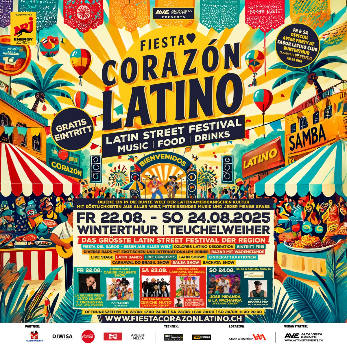 Alta Vista Events GmbH Fiesta Corazón Latino
