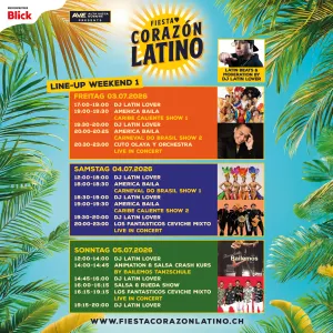 Alta Vista Events AG Fiesta Corazón Latino<br>Weekend 1